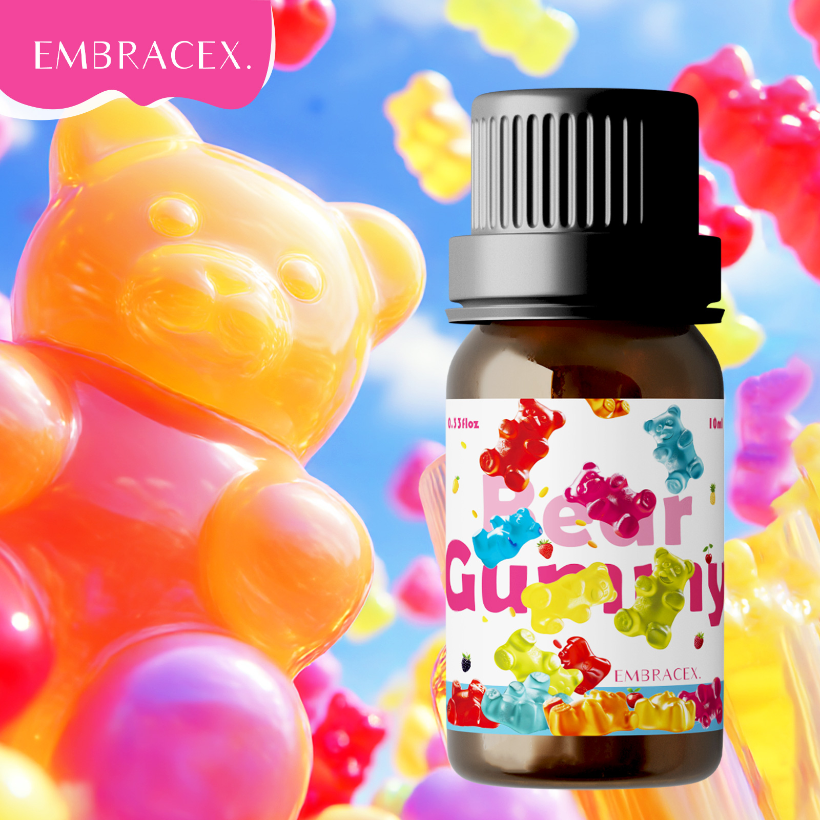 Perfume Fragrance Essence - 10ml Gummy Bear Fragrance oil Perfume