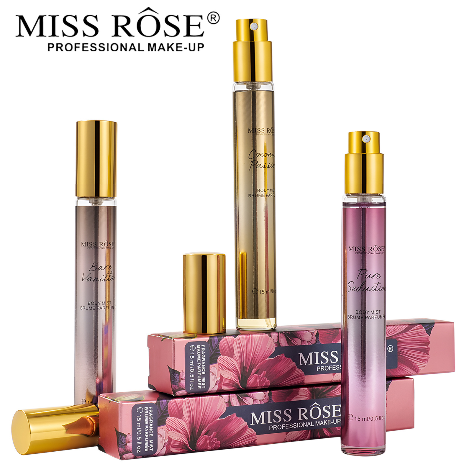Perfume Fragrance Gift Set - MISS ROSE Unisex Perfume Fruity Floral