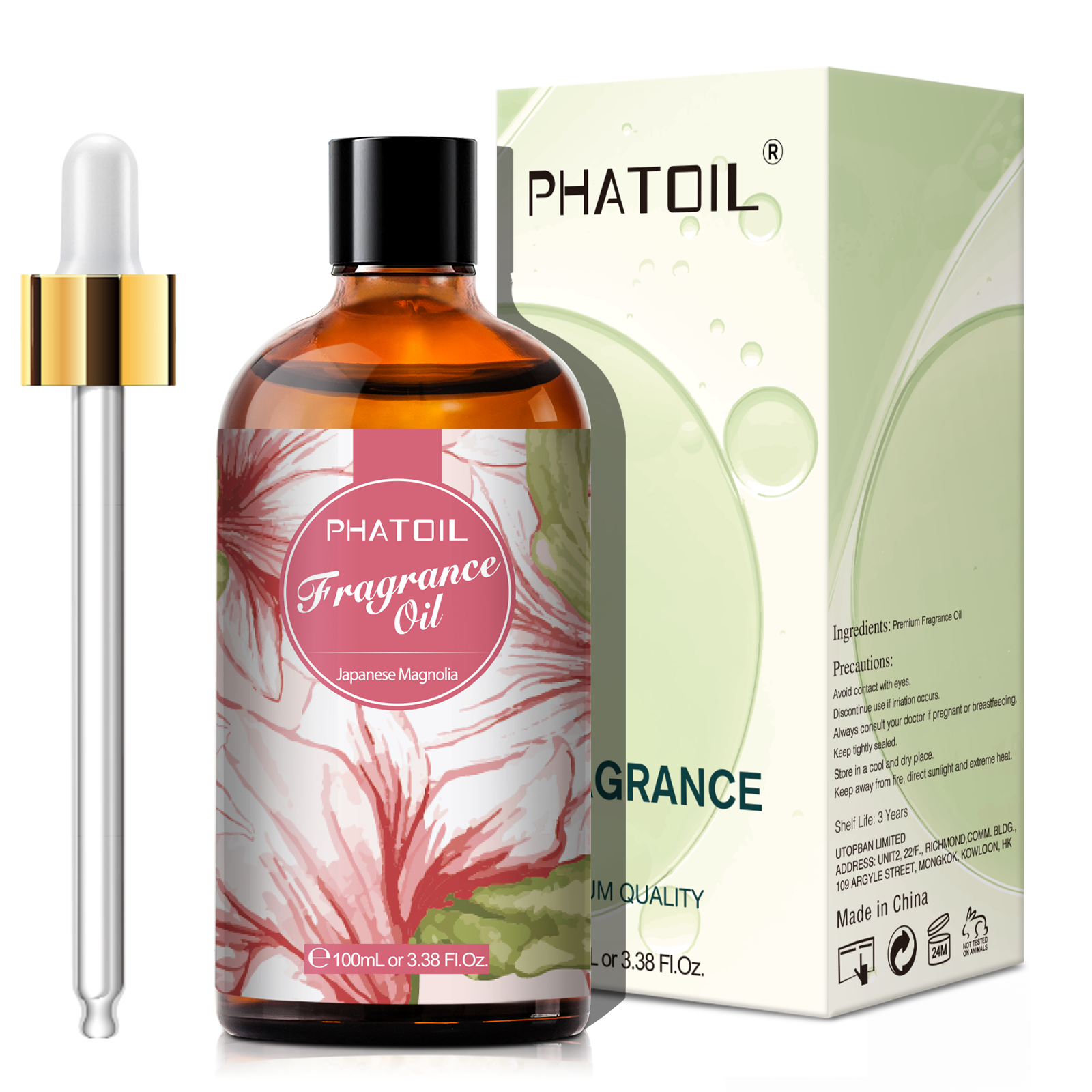Musk White Oil - PHATOIL 100ml Fragrance Oil for Candle
