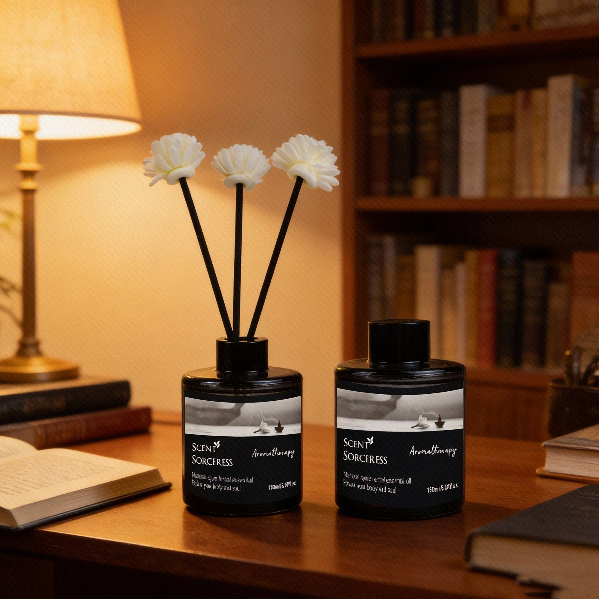 Perfume Fragrance Essence - 150ml Rattan Reed Diffuser Sets Fragrance