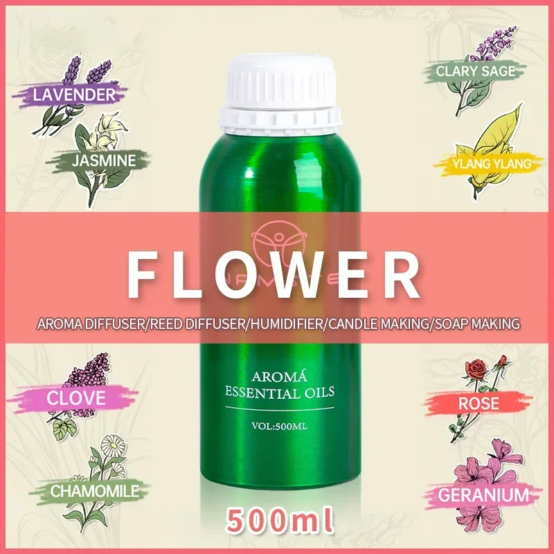 The Collection Perfume Fragrance - NAMSTE Diffuser Essential Oils Flower Collection