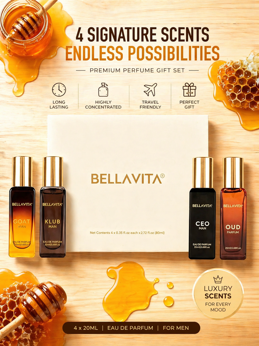 The Collection Perfume Fragrance - Bella Vita Luxury Mini Perfume Set