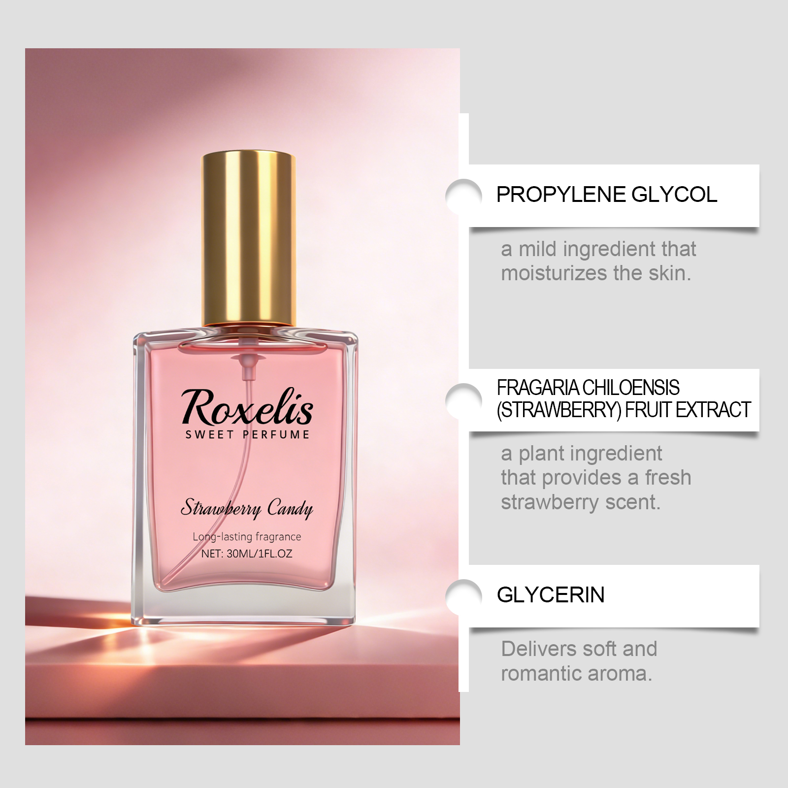 Strawberry Candy Sweet Fragran - Perfume Fragrance Tous avis et prix