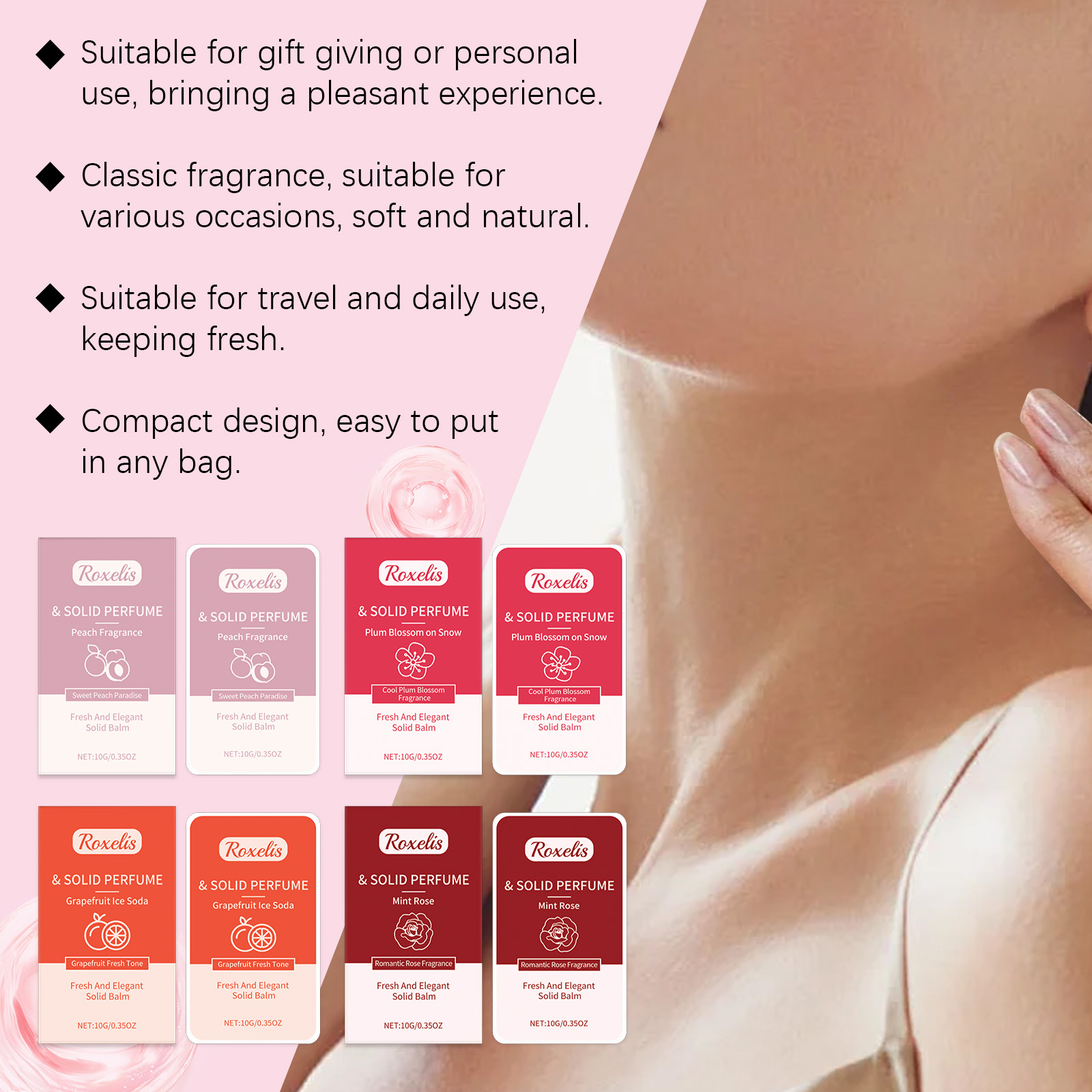 Multi Scent Solid Perfume Long - The Collection Perfume Fragrance avis et prix