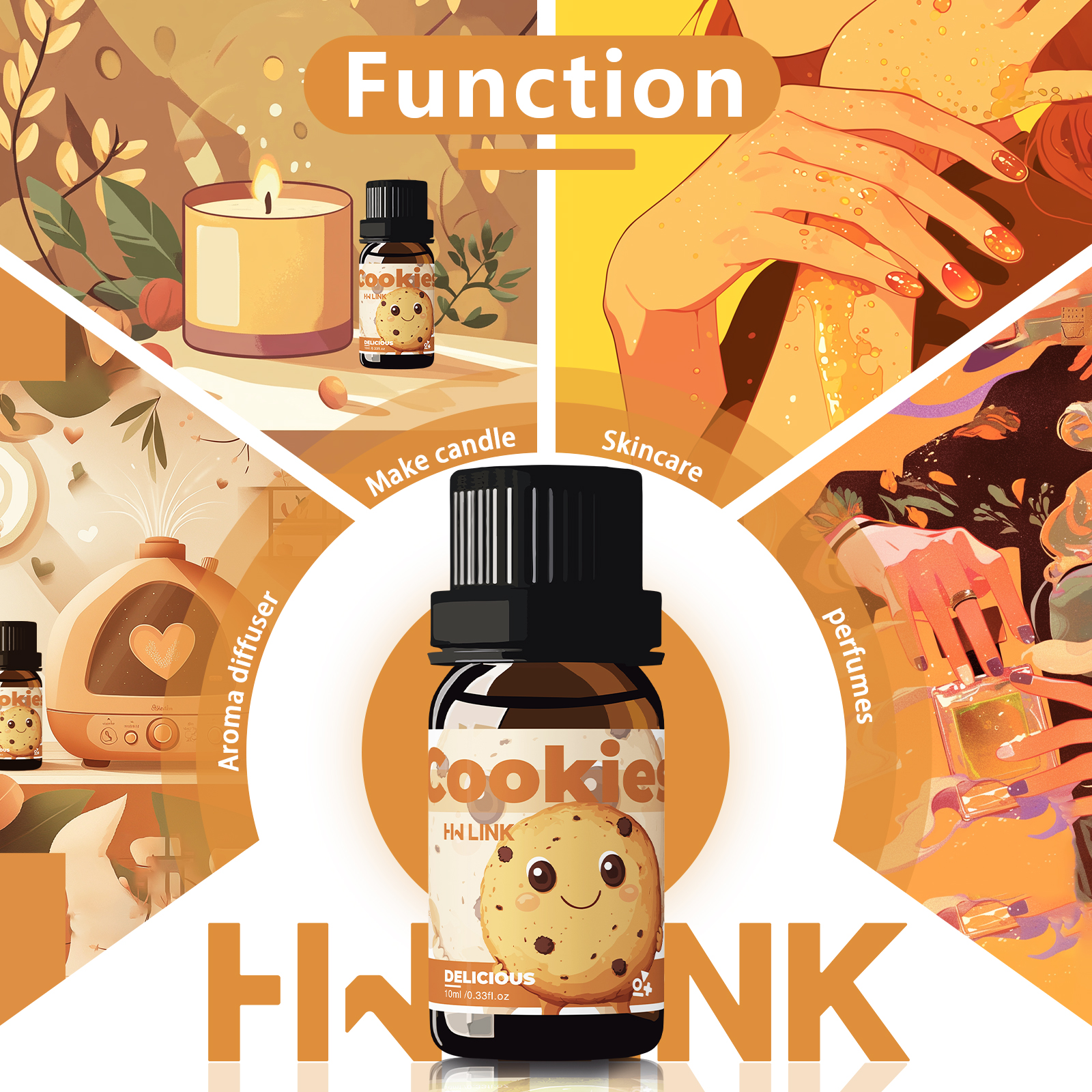 10ml Cookies Essential Oils Pe - Perfume Fragrance Essence avis et prix