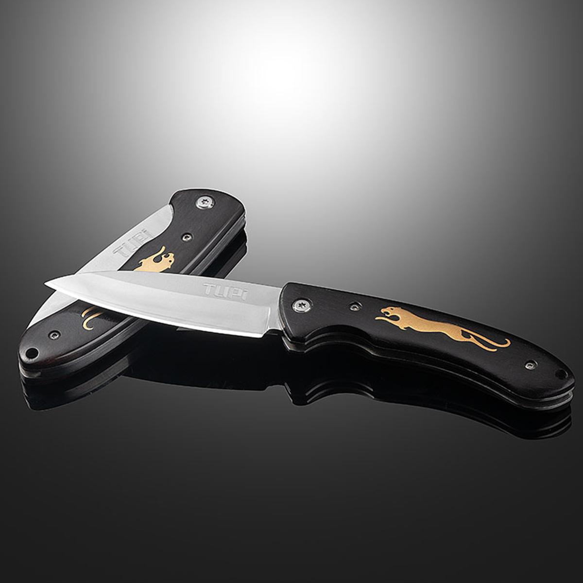 TUPI Folding Blade Knife Handm - Oud Wood Chip avis et prix