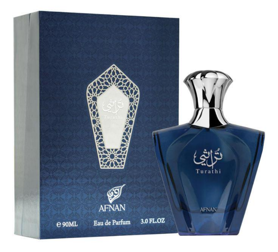 Afnan Turathi Blue EDP 90ml Pe - Fragrance Perfume Uae avis et prix