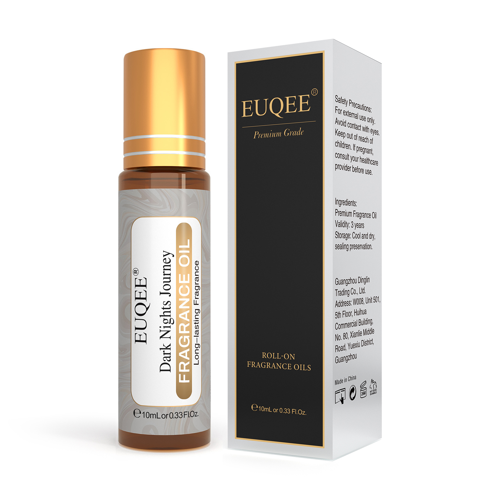 EUQEE 10ml Roller Fragrance Oi - Musk White Oil avis et prix