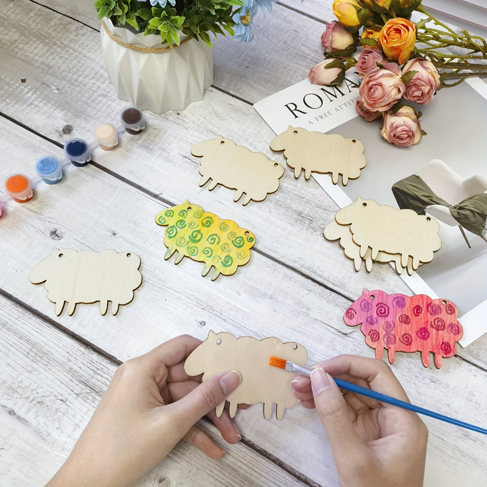 Unfinished Wooden Creative She - Oud Wood Chip avis et prix