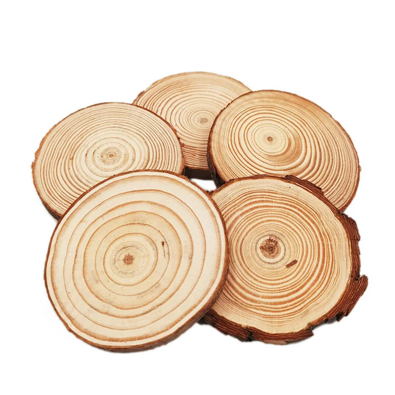 Unfinished natural wood slices - Oud Wood Chip avis et prix