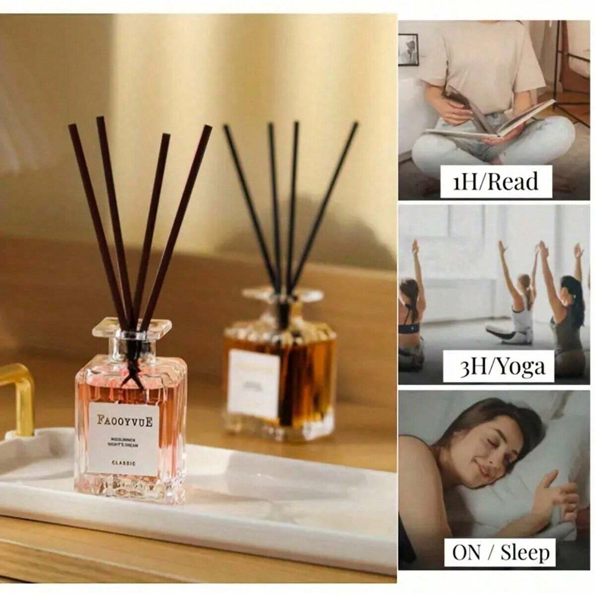 50ml Flameless Reed Diffuser A - Perfume Fragrance Stick avis et prix
