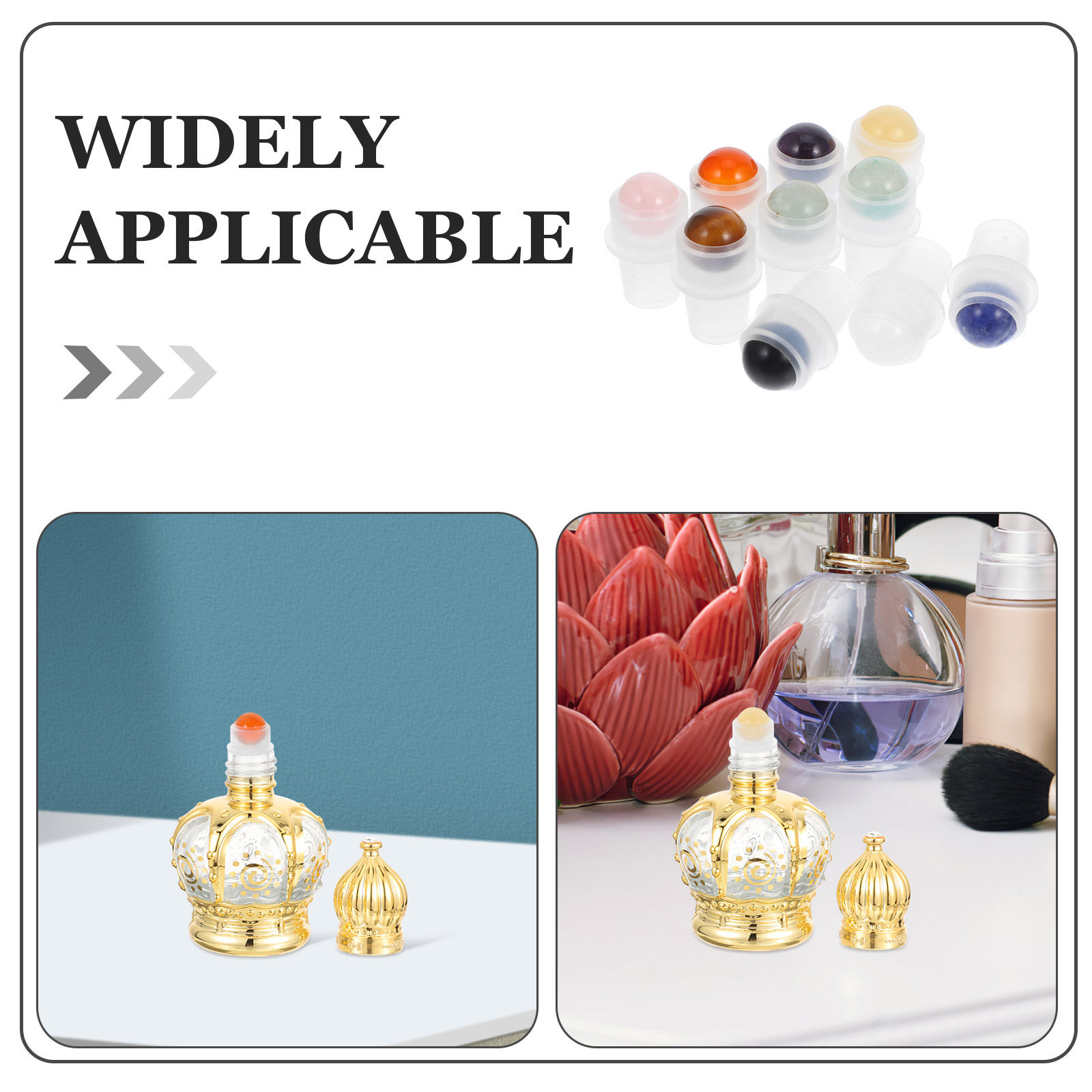 10Pcs Essential Oil Bottle Rol - Perfume Refill Bottle avis et prix