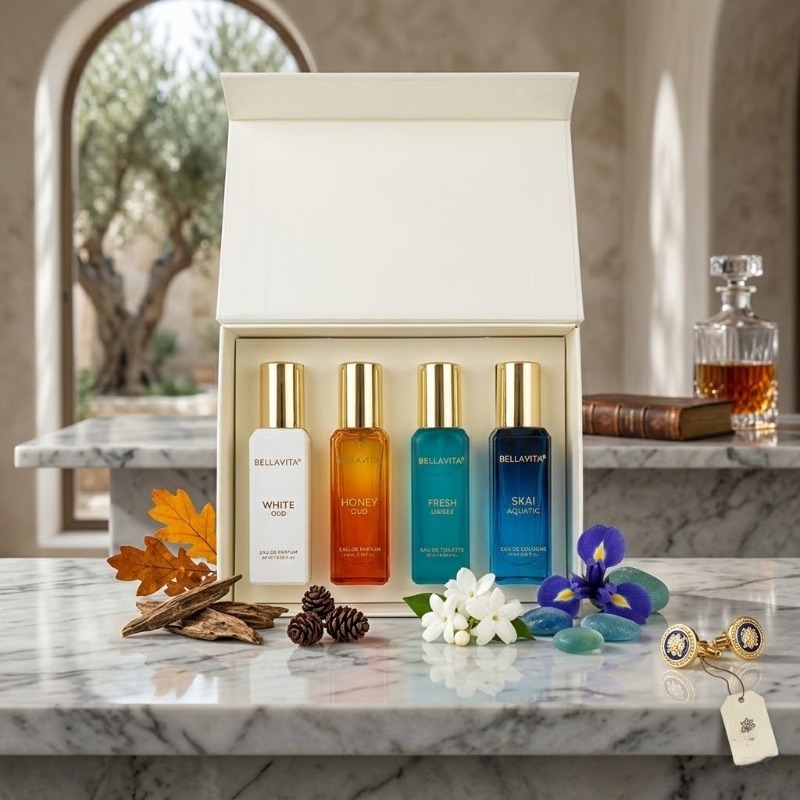 4x20ml Mens Perfume Gift Set L - The Collection Perfume Fragrance avis et prix