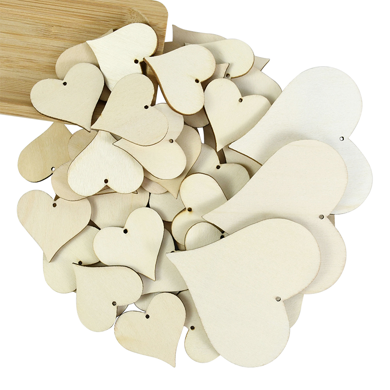 10-100pcs Unfinished Blank Woo - Oud Wood Chip avis et prix