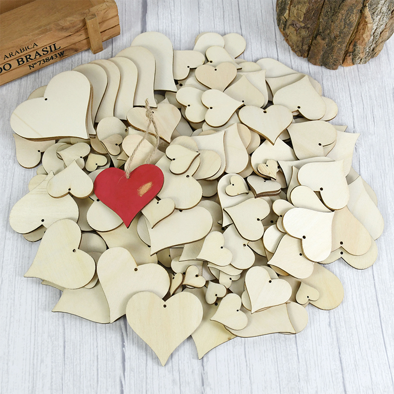 10-100pcs Unfinished Blank Woo - Oud Wood Chip avis et prix