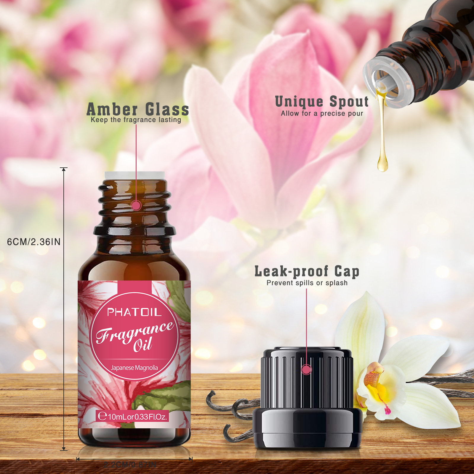 PHATOIL 10ml Essential Oils Se - Musk White Oil avis et prix