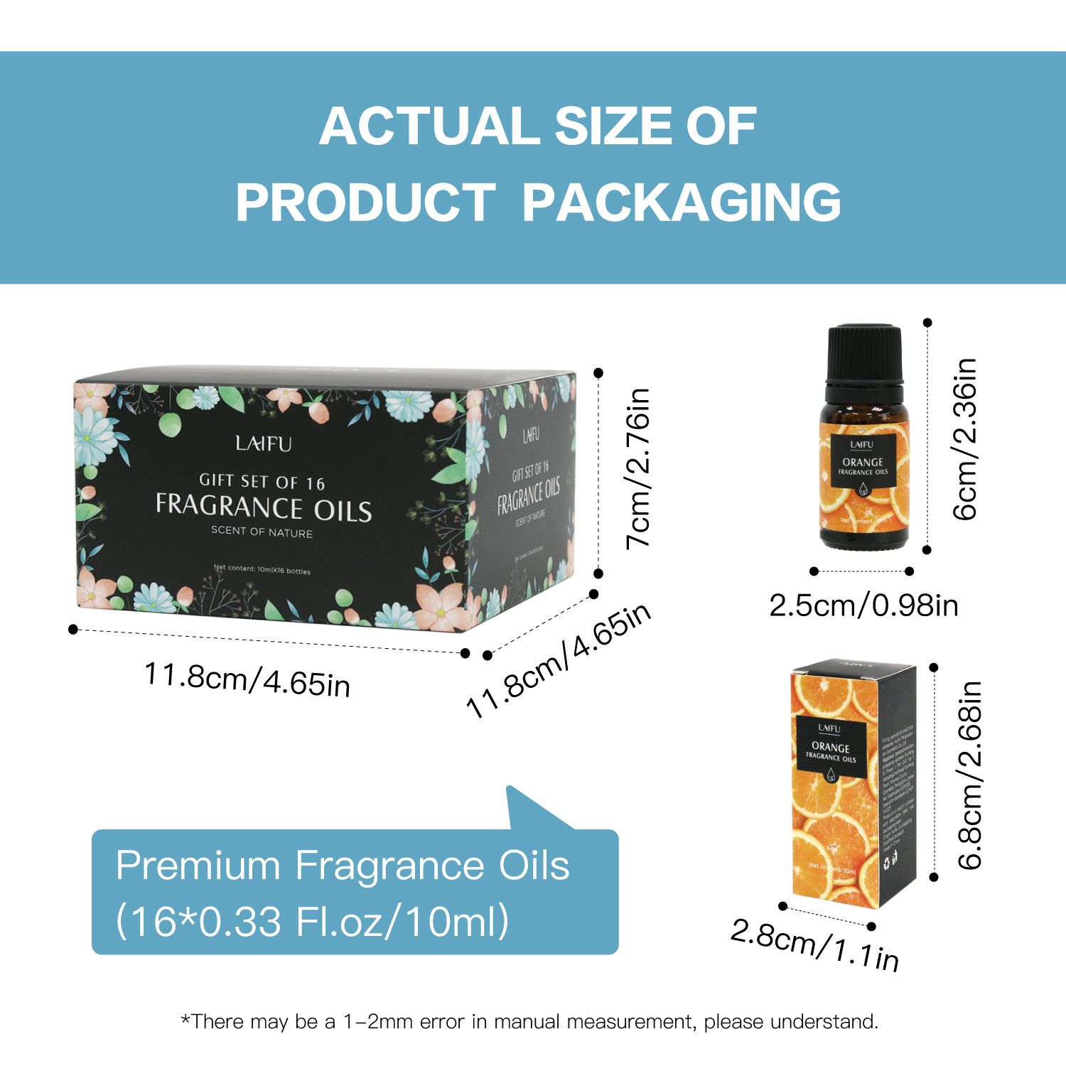 16x10ml Essential Oils Set for - Perfume Fragrance Gift Set avis et prix