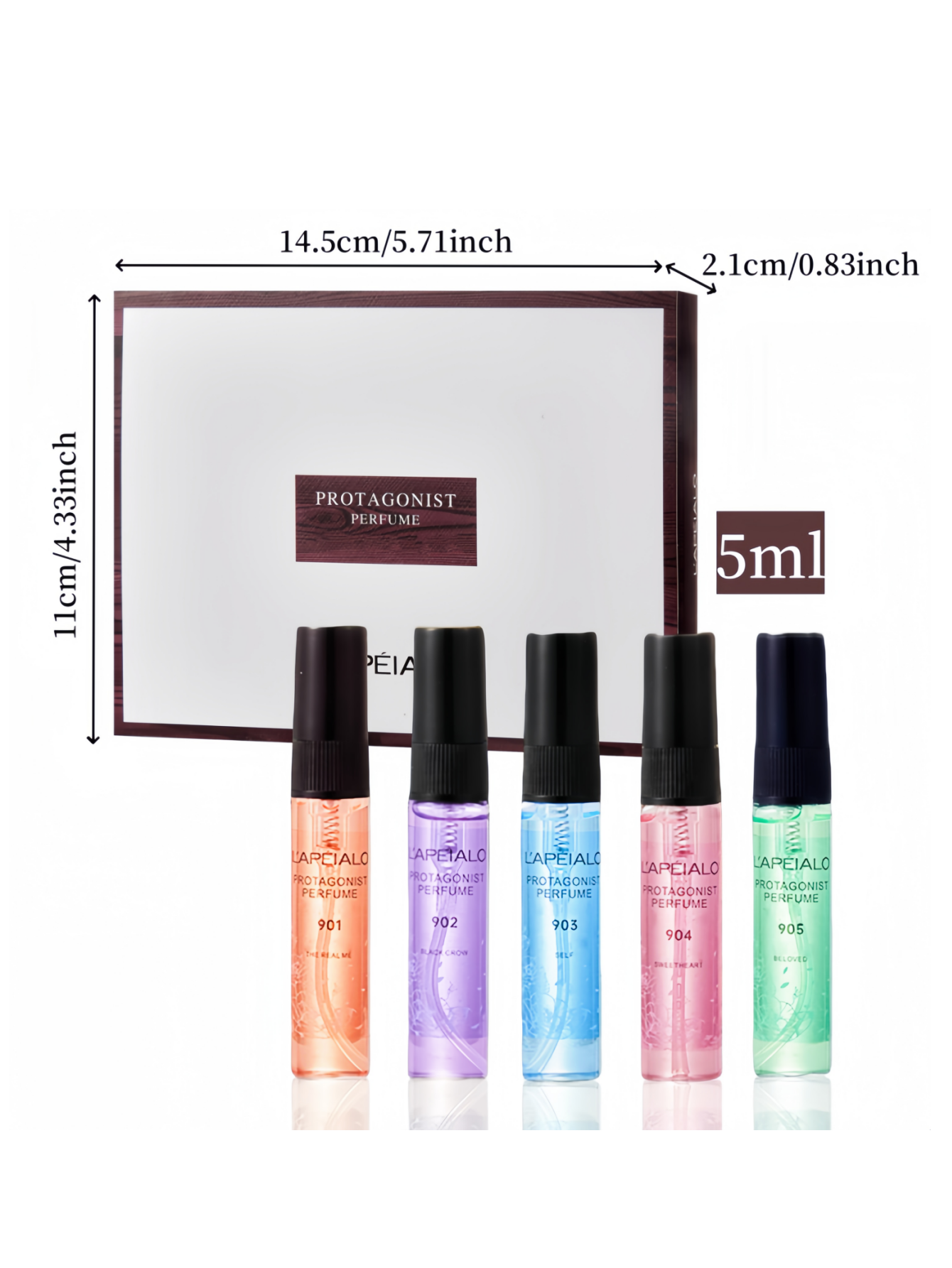 5PCS 5PCS Women's Perfume Set  - Perfume Fragrance Gift Set avis et prix