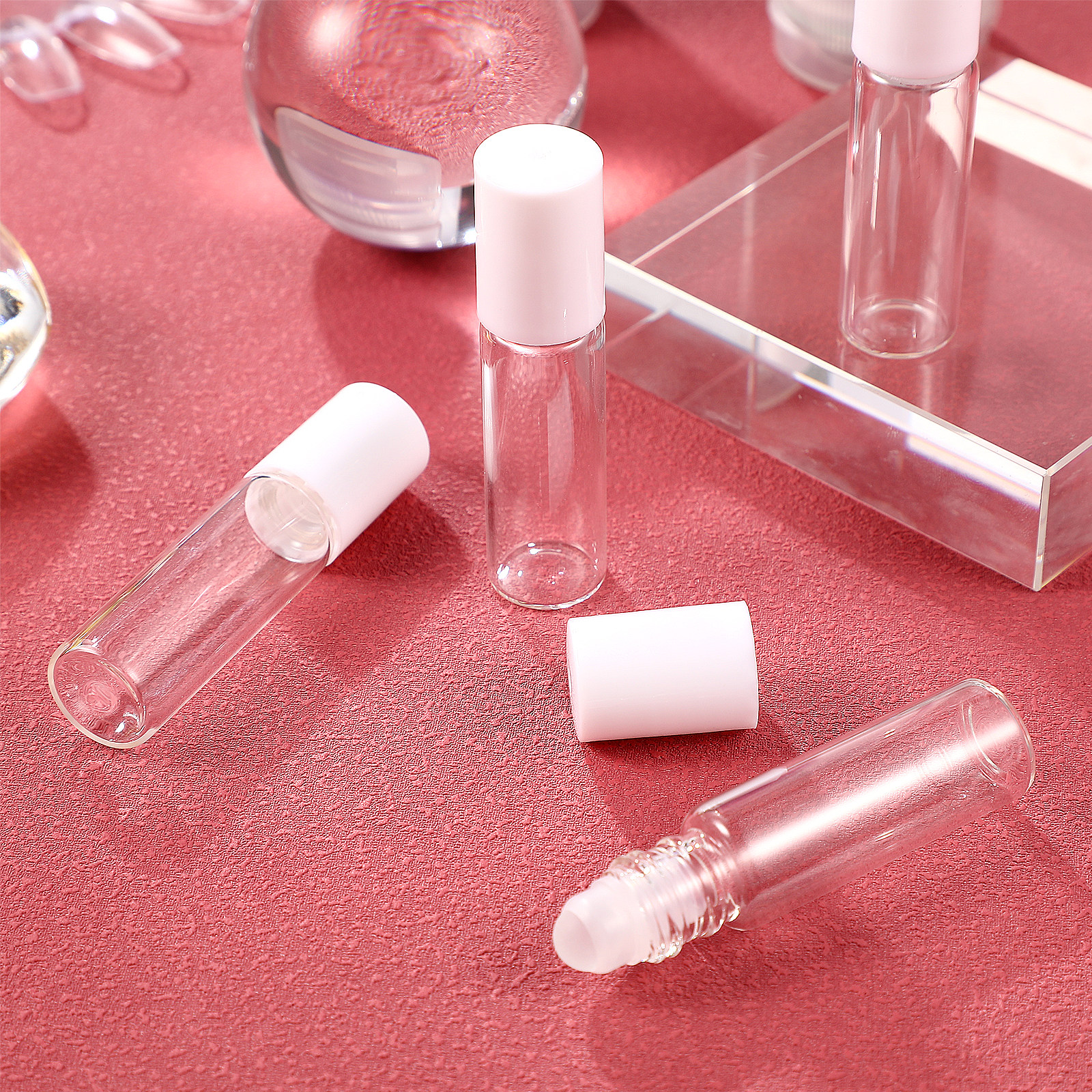 12Pcs 5Ml Glass Essential Oil  - Perfume Refill Bottle avis et prix