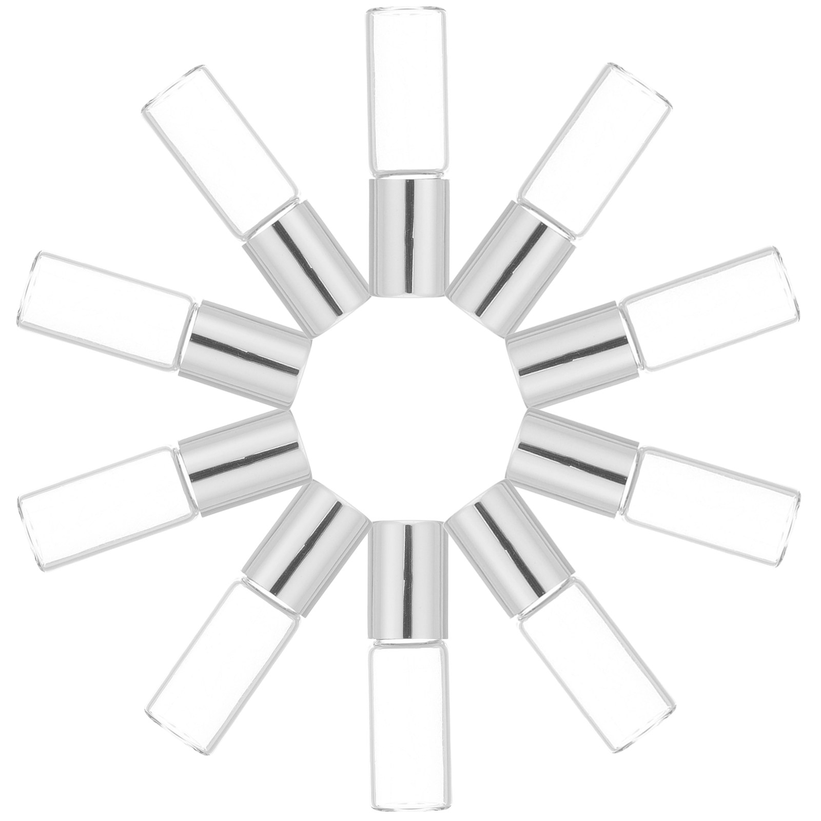 10Pcs 5Ml Glass Roller Bottles - Perfume Refill Bottle avis et prix