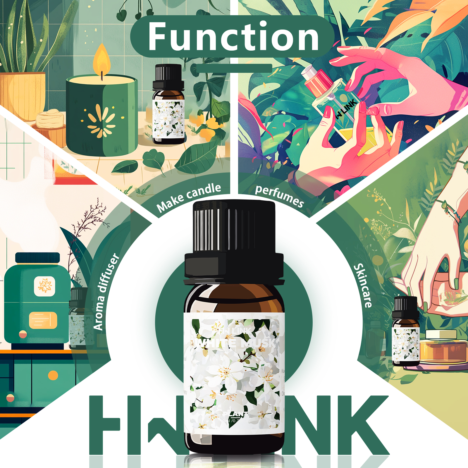 White Musk Essential Oils 10ml - Musk White Oil avis et prix