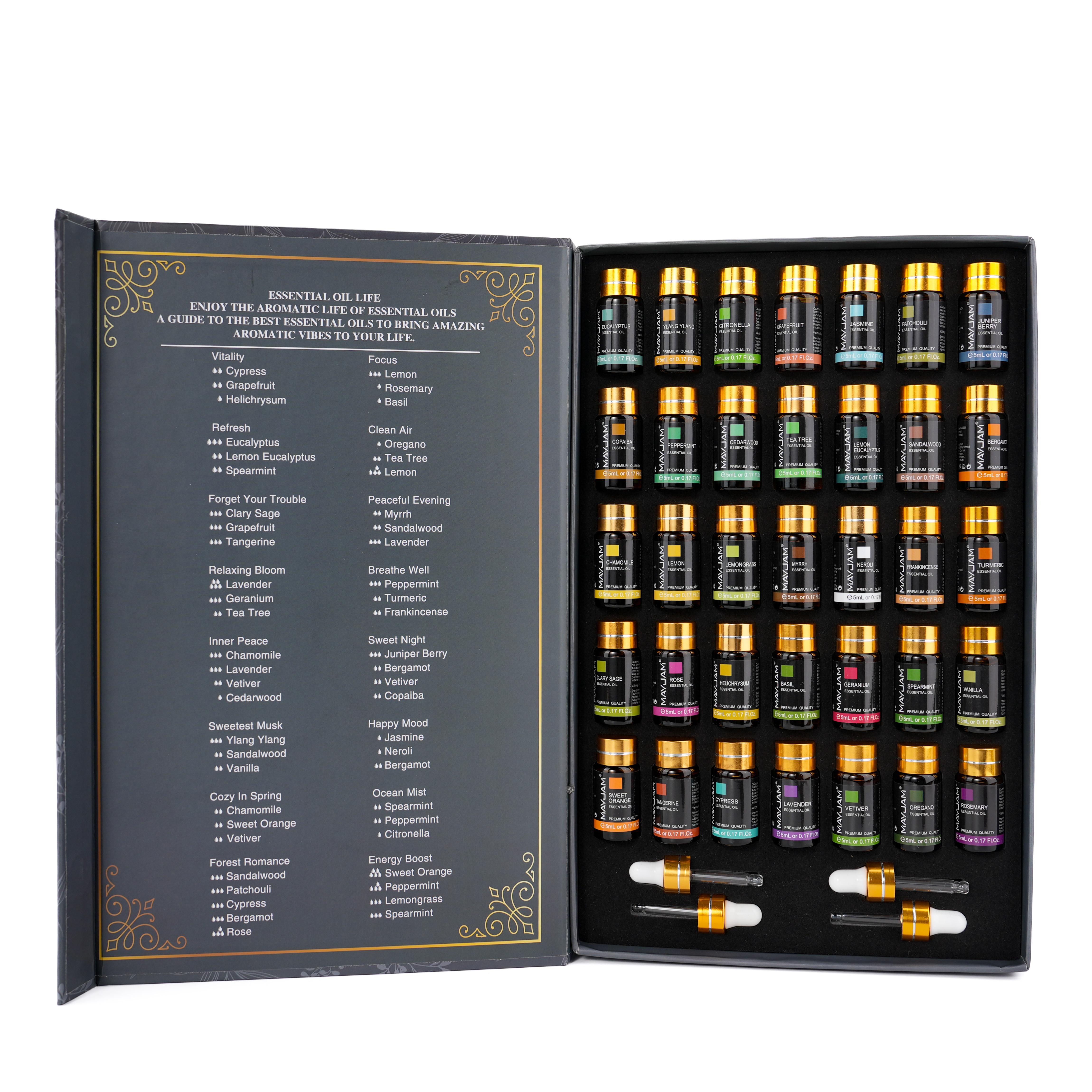 MAYJAM 35 Bottles Aromatherapy - Perfume Fragrance Essence avis et prix