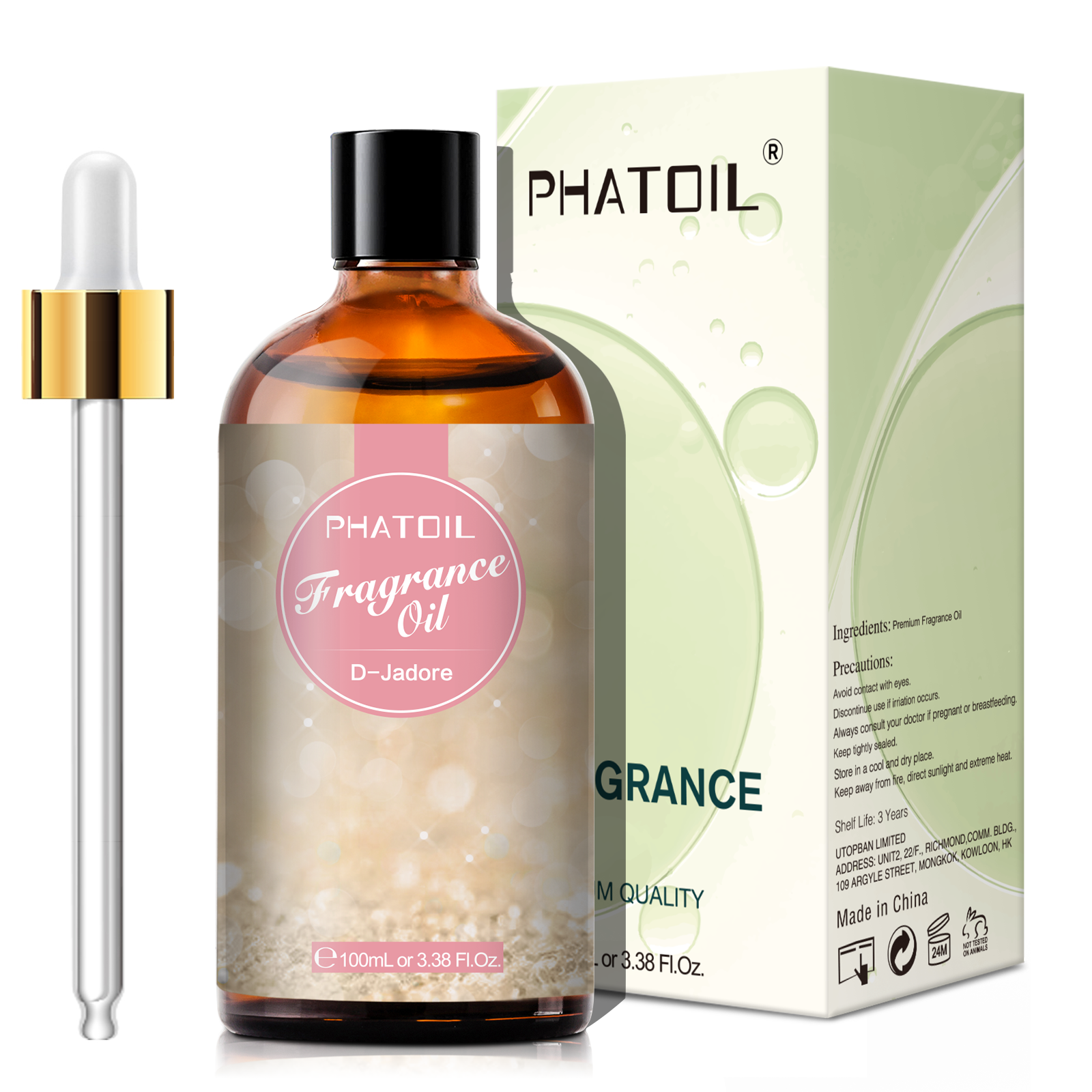 PHATOIL 100ml Fragrance Oil fo - Musk White Oil avis et prix