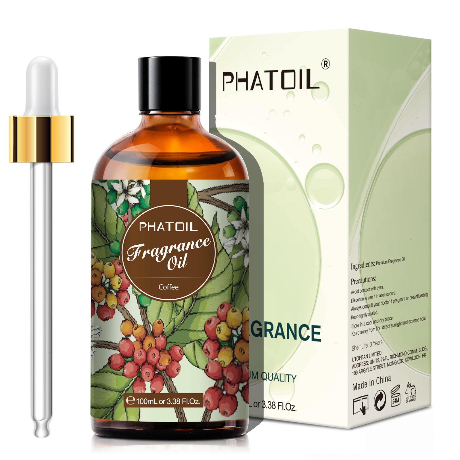 PHATOIL 100ml Fragrance Oil fo - Musk White Oil avis et prix