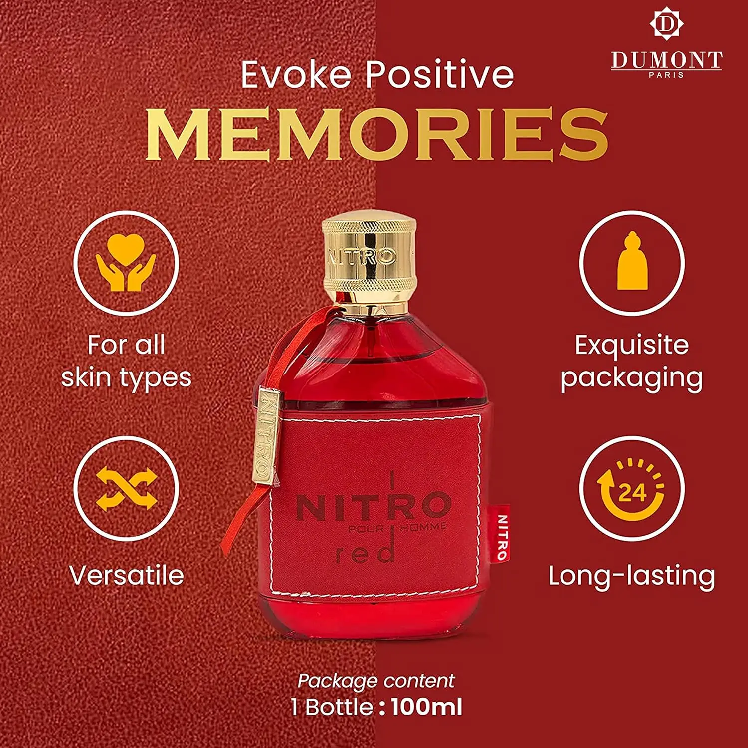 Dumont Nitro Red EDP 100ml Uni - Perfume Fragrance Buy avis et prix