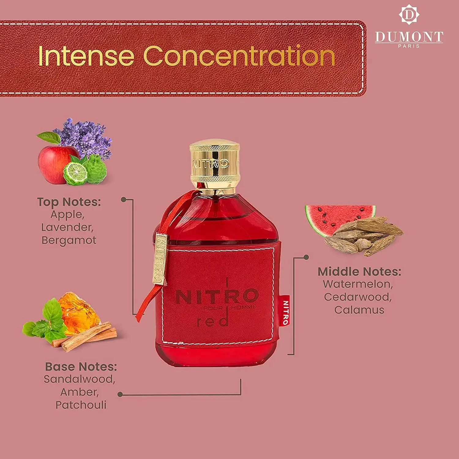 Dumont Nitro Red EDP 100ml Uni - Perfume Fragrance Buy avis et prix