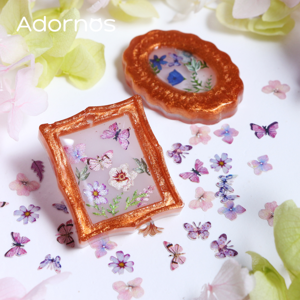 180pcs/box Wood Pulp Flowers C - Oud Wood Chip avis et prix