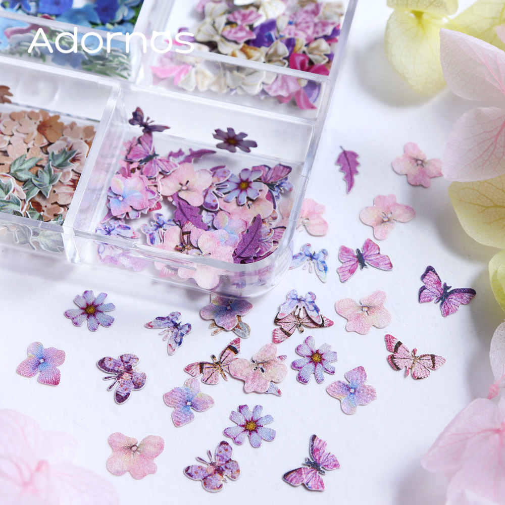 180pcs/box Wood Pulp Flowers C - Oud Wood Chip avis et prix