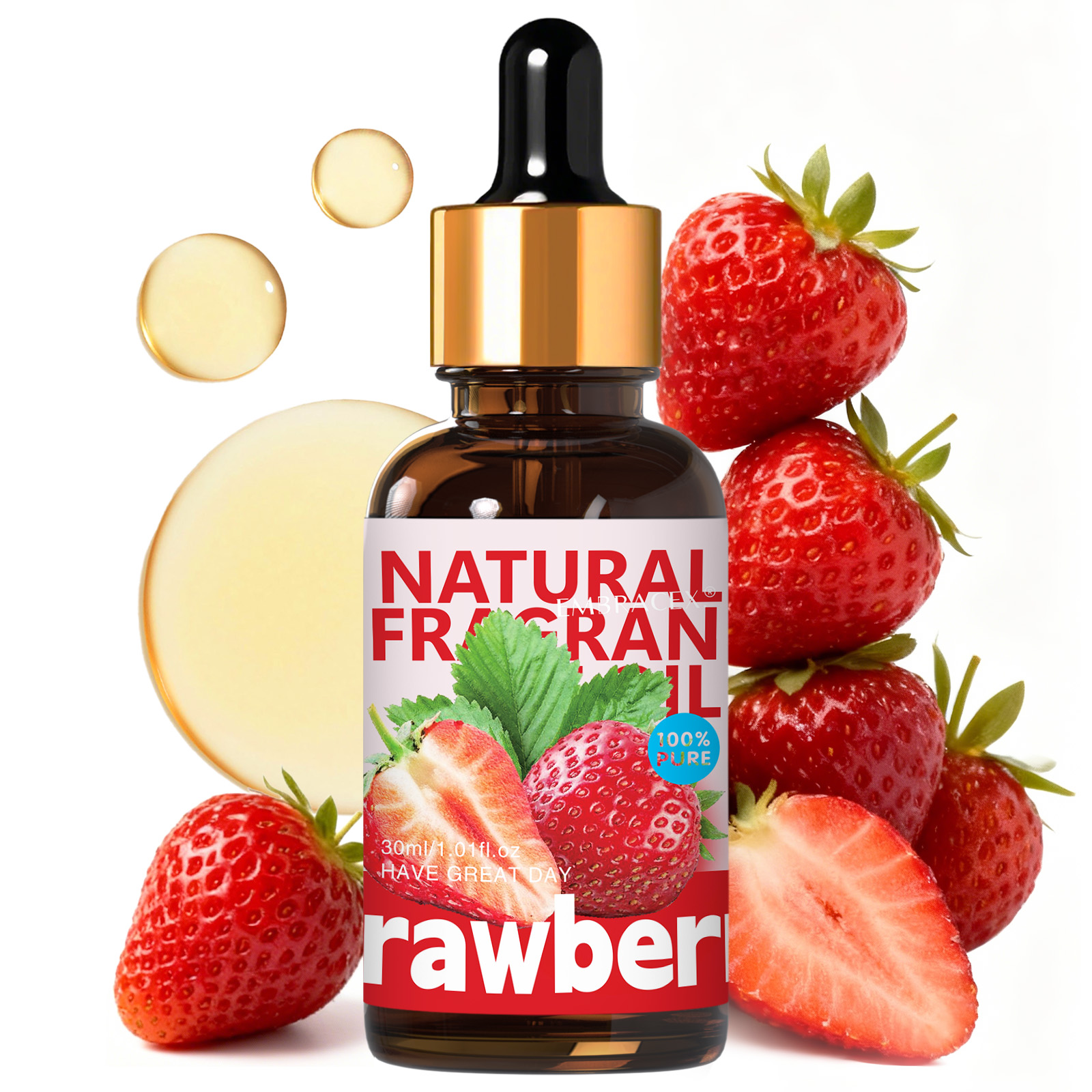 30ml Strawberry Essential Oil  - Perfume Fragrance Essence avis et prix