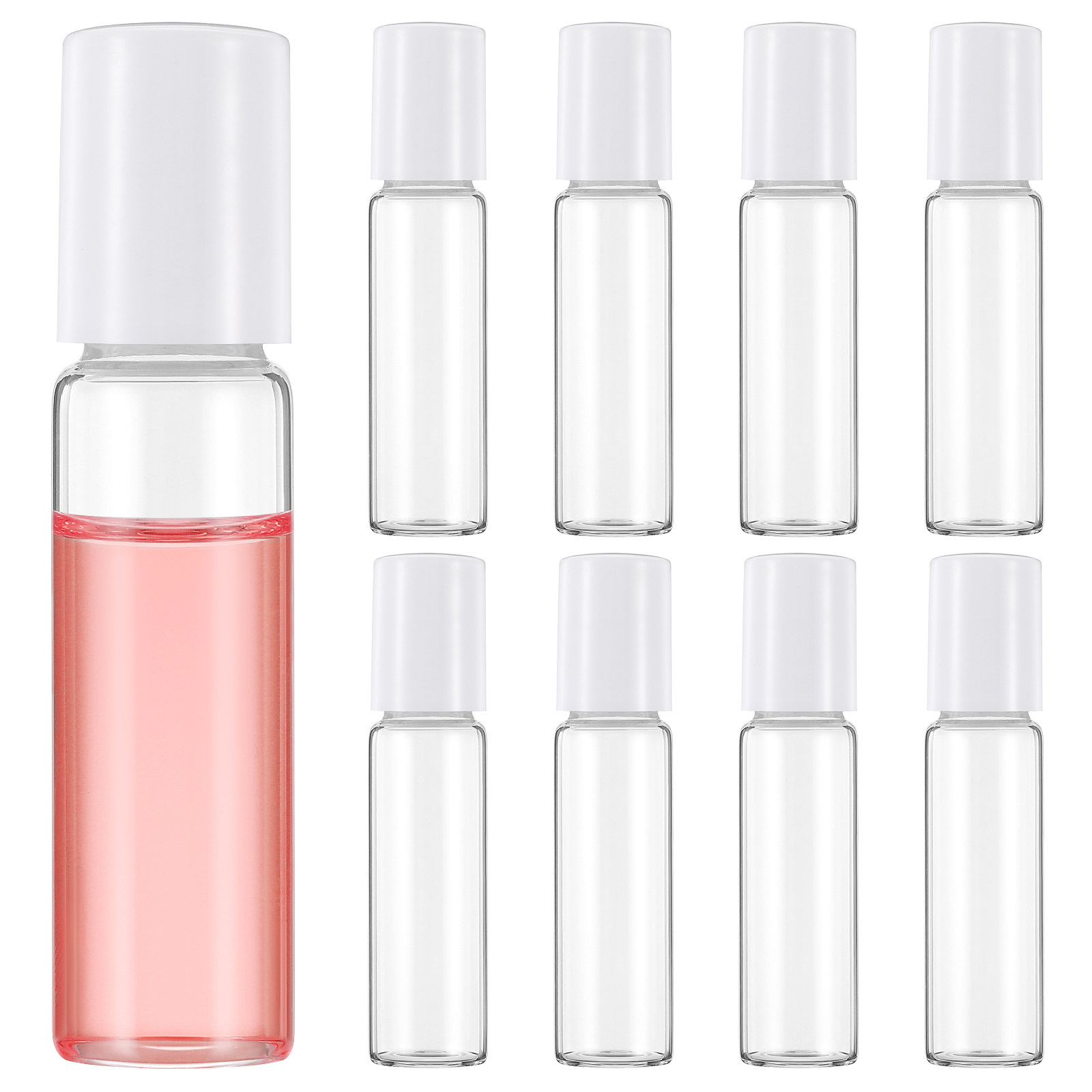 12Pcs 10Ml Glass Roller Bottle - Perfume Refill Bottle avis et prix
