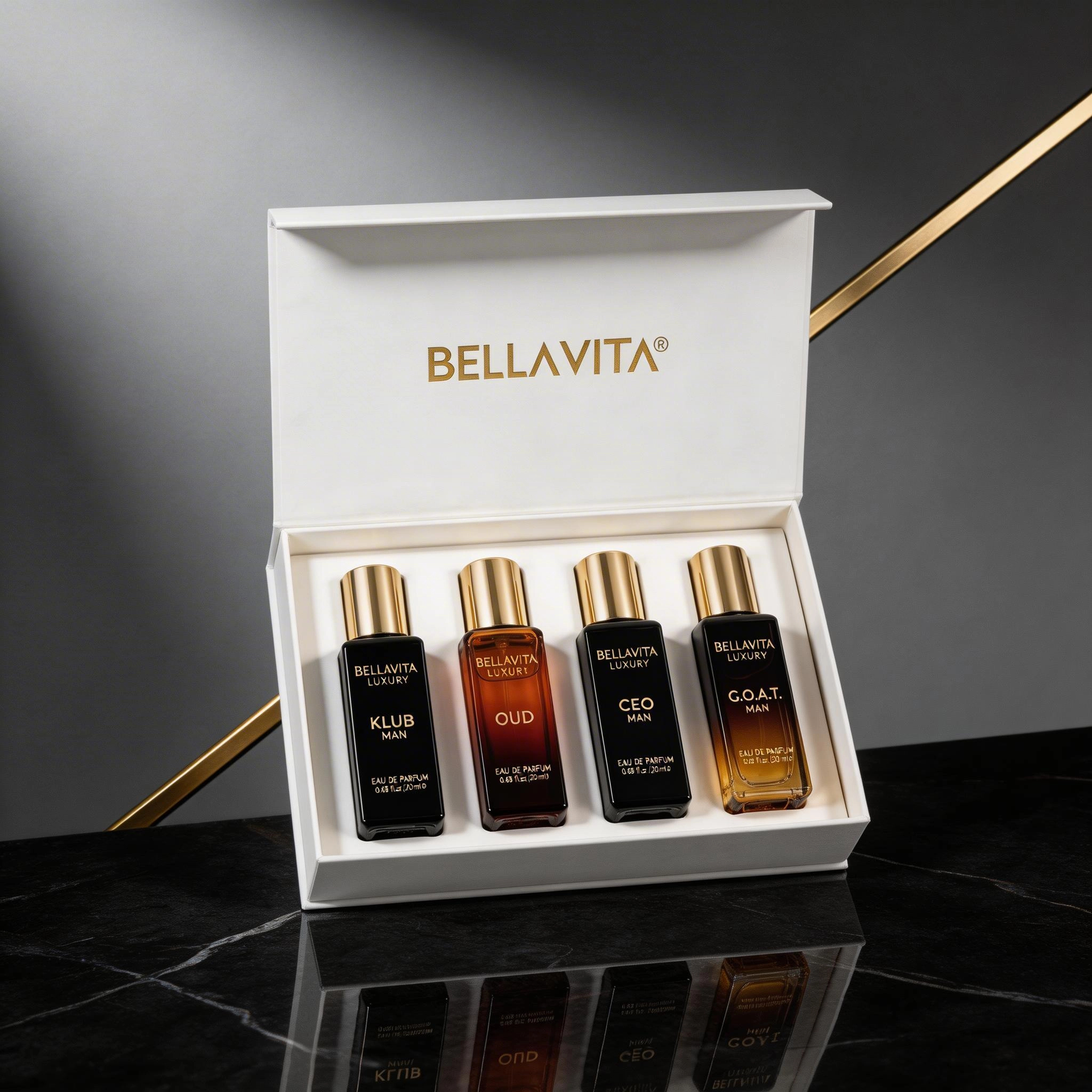 Bella Vita Portable 4x20ml Lux - Perfume Fragrance Free avis et prix