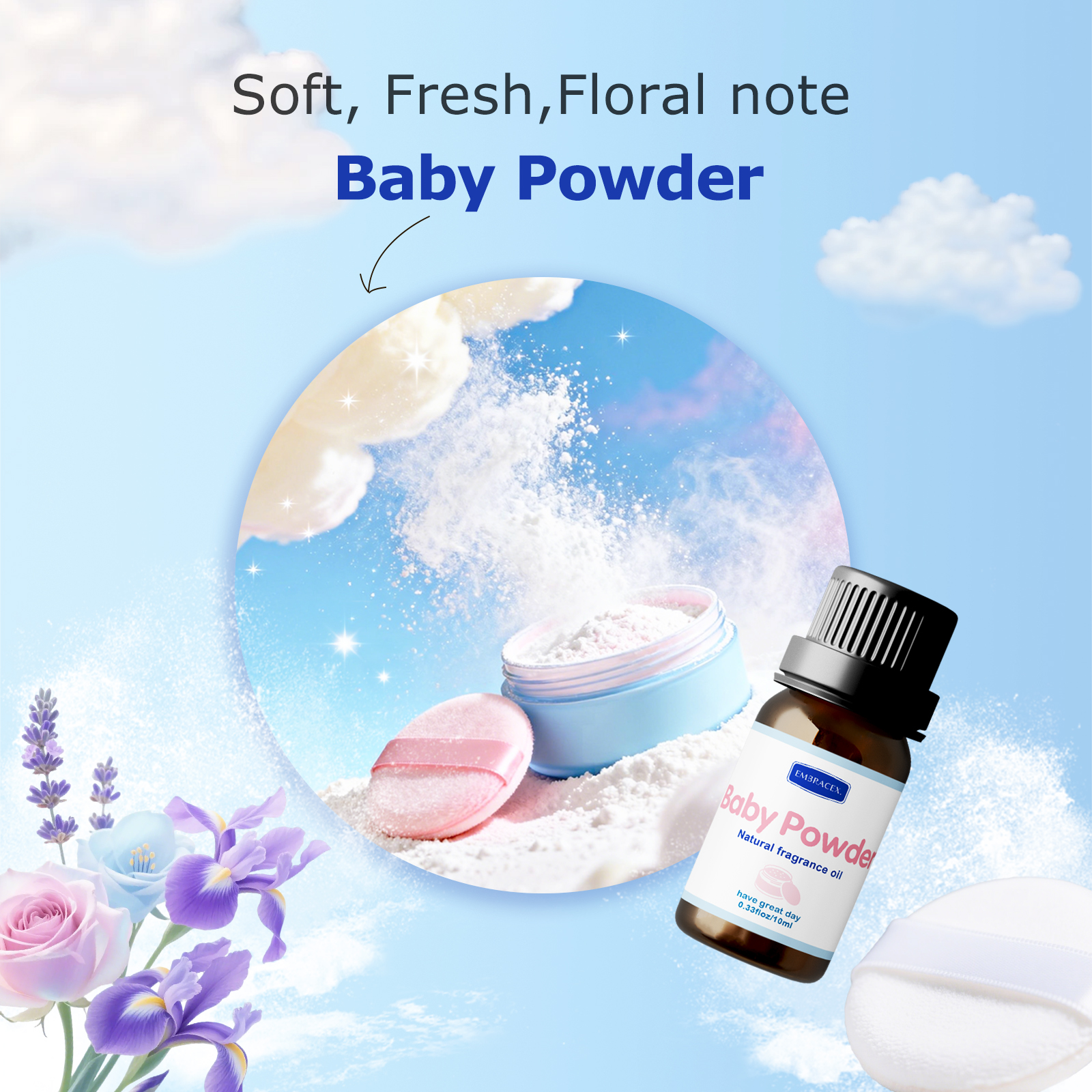 10ml Baby Powder Essential Oil - Perfume Fragrance Essence avis et prix