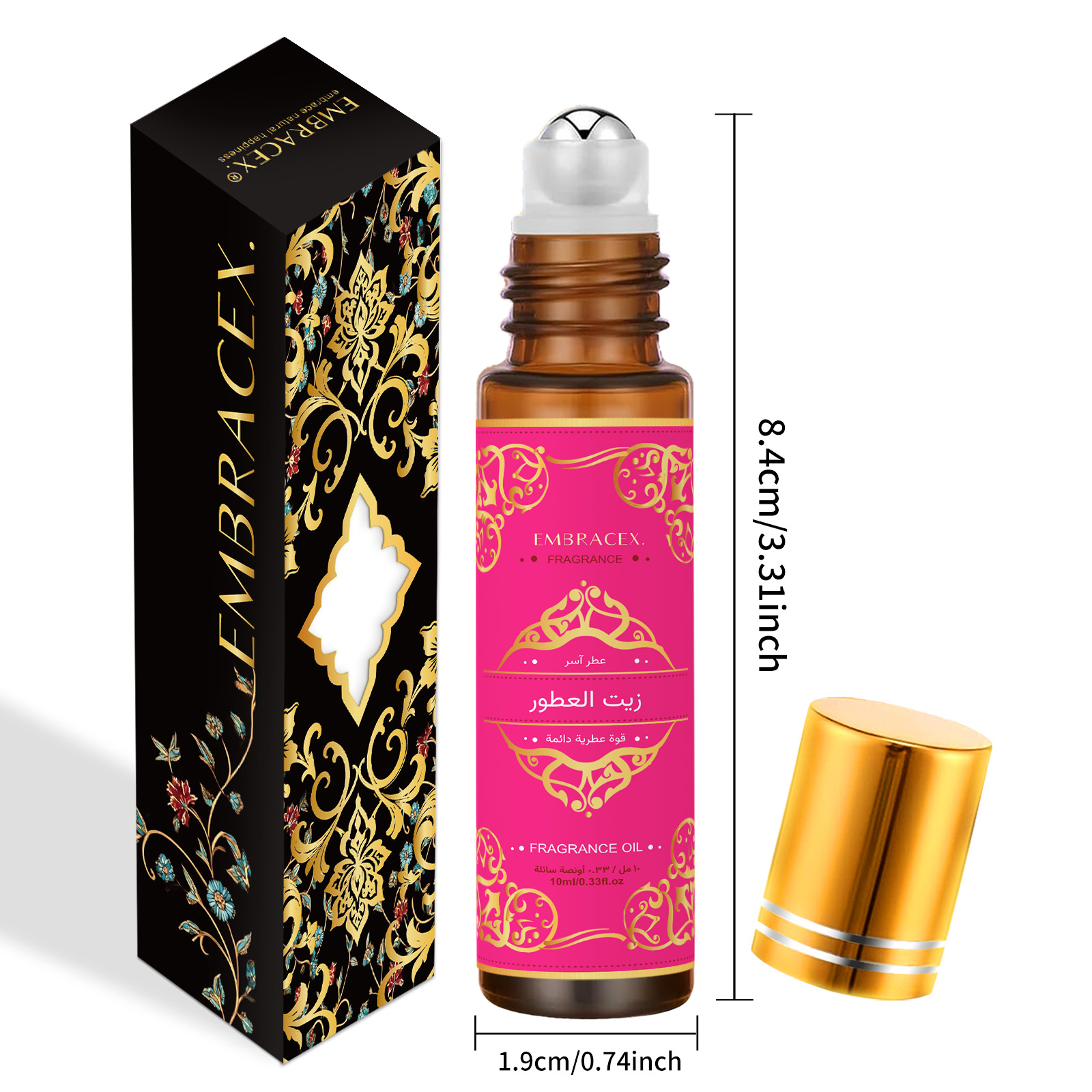 8PC/1PC 10ml Roller Essential  - Perfume Fragrance Essence avis et prix